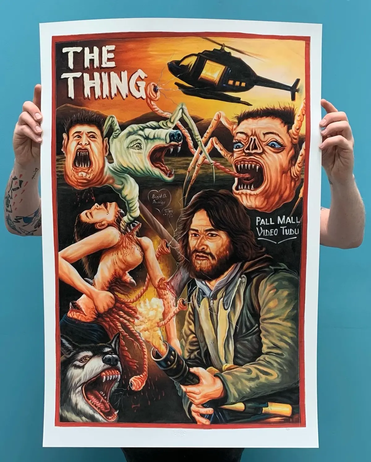 The Thing - Limited Edition Archival Giclée Print From Static Medium By Bright Obeng 1