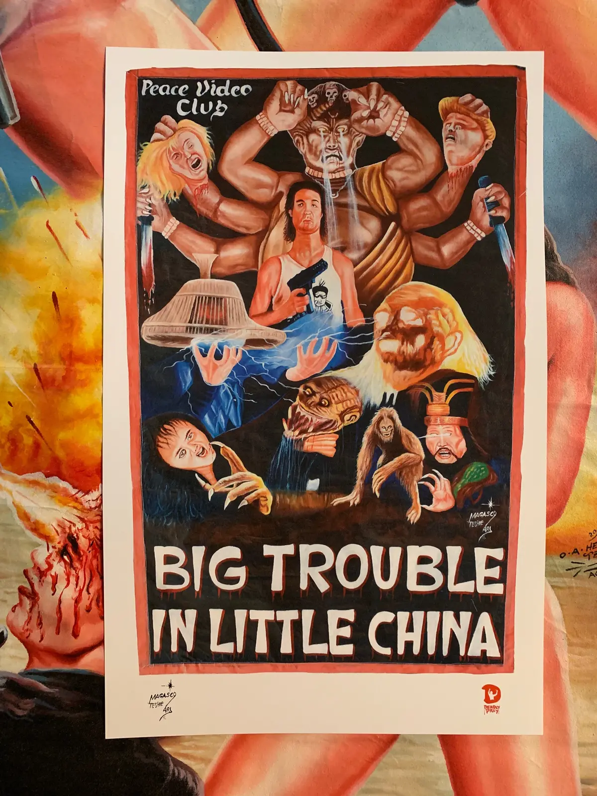 Big Trouble In Little China (High Quality Print) - Magasco 1