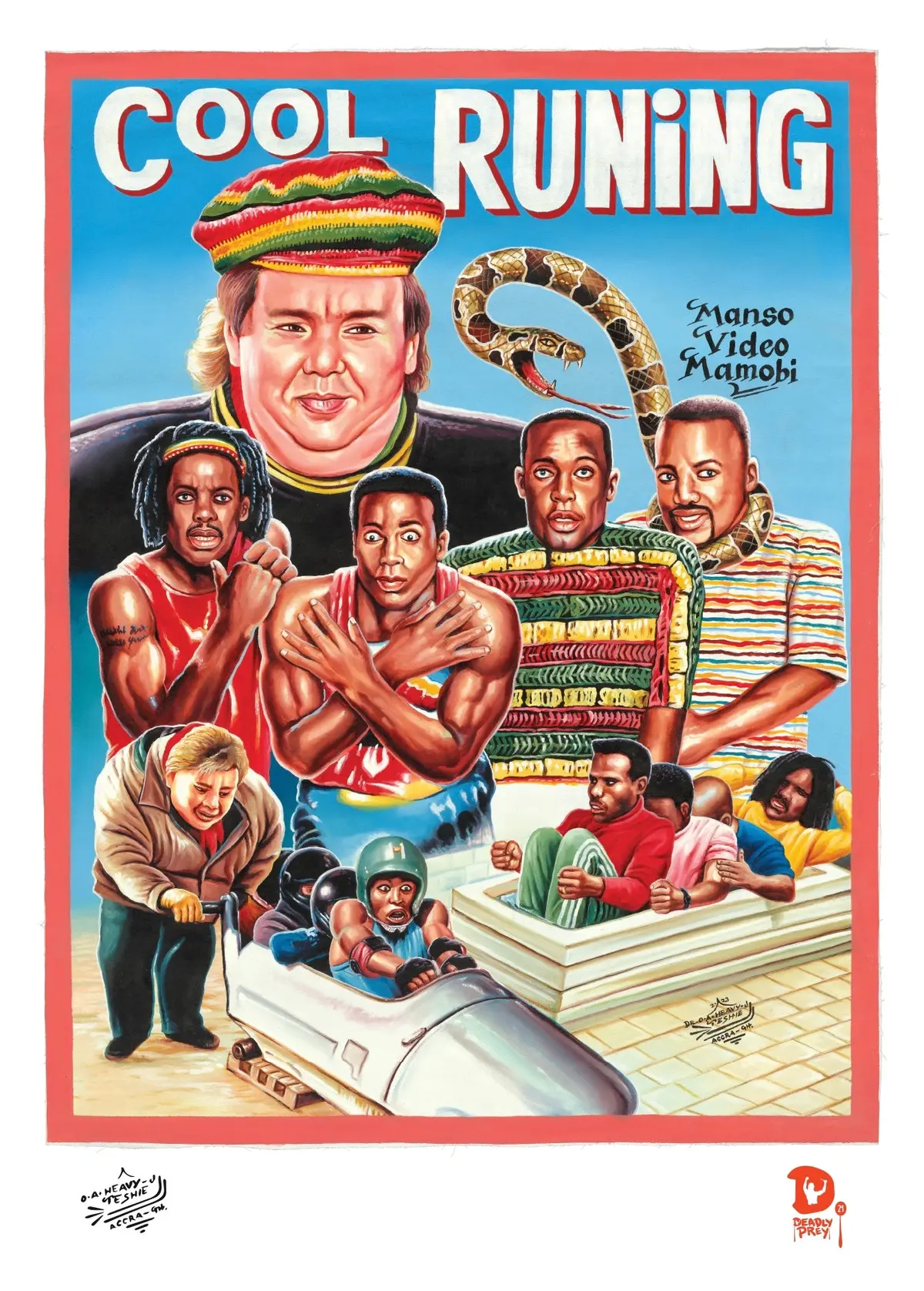 Cool Runnings Aka Cool Runing (High Quality Print) - Heavy J 1