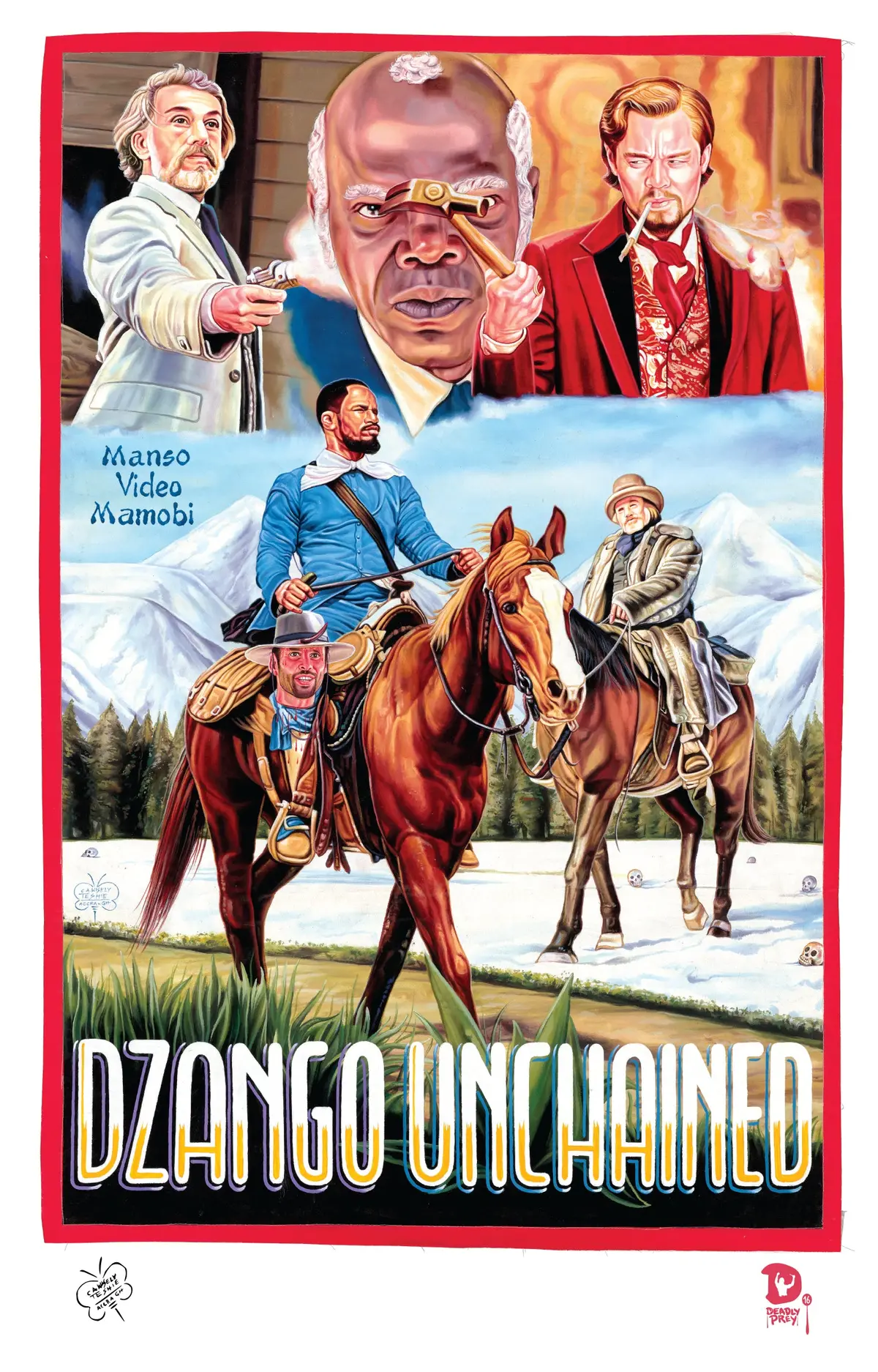 Django Unchained (High Quality Print) - C.A. Wisely 1