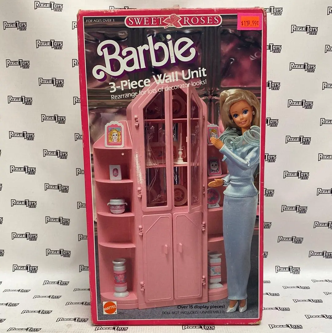 Mattel 1987 Barbie 3-Piece Wall Unit 1