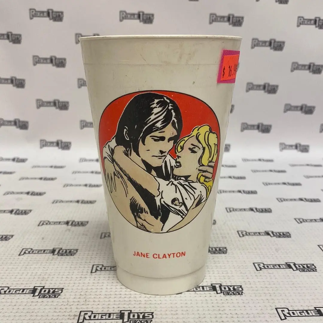 1973 7-Eleven Slurpee Cup Dc Comics Tarzan & Jane Clayton 1
