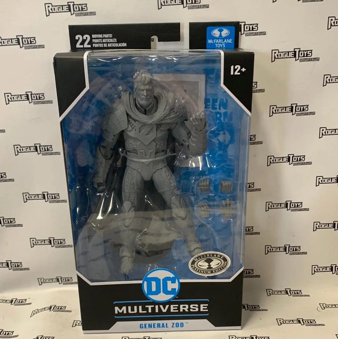 Mcfarlane Dc Multiverse Platinum Edition General Zod 1