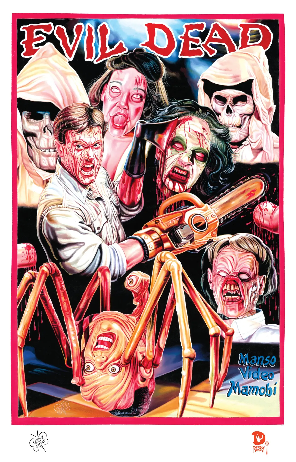 Evil Dead (High Quality Print) - C.A. Wisely 1