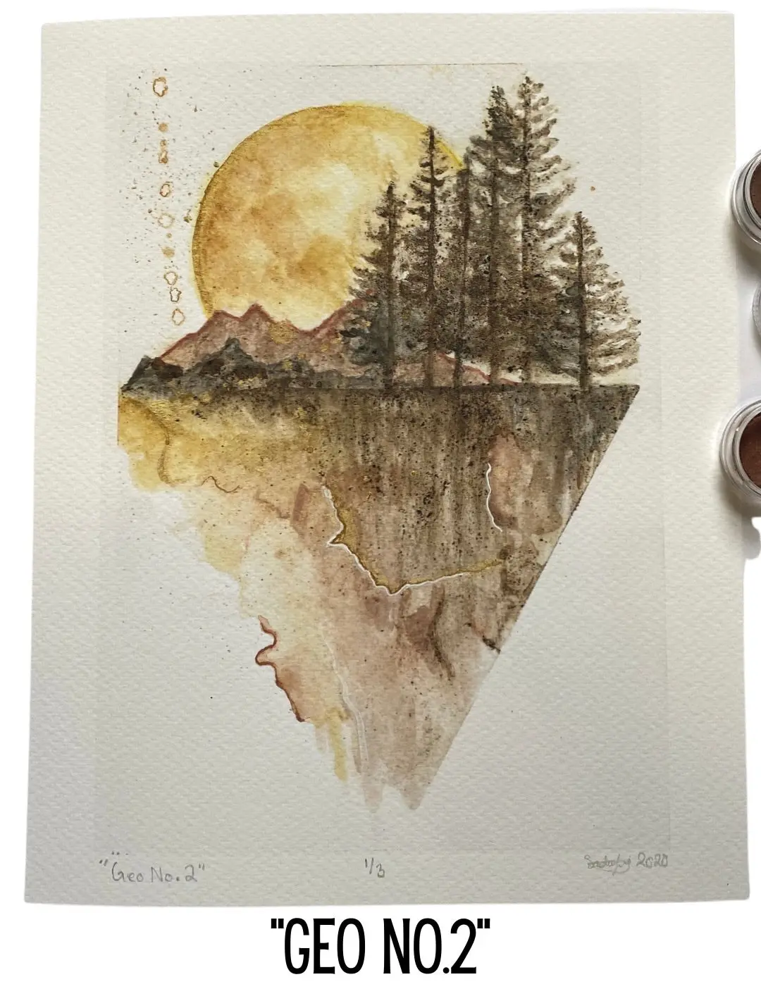 Geo No. 2  Embellished Print | By Sadie Young 1