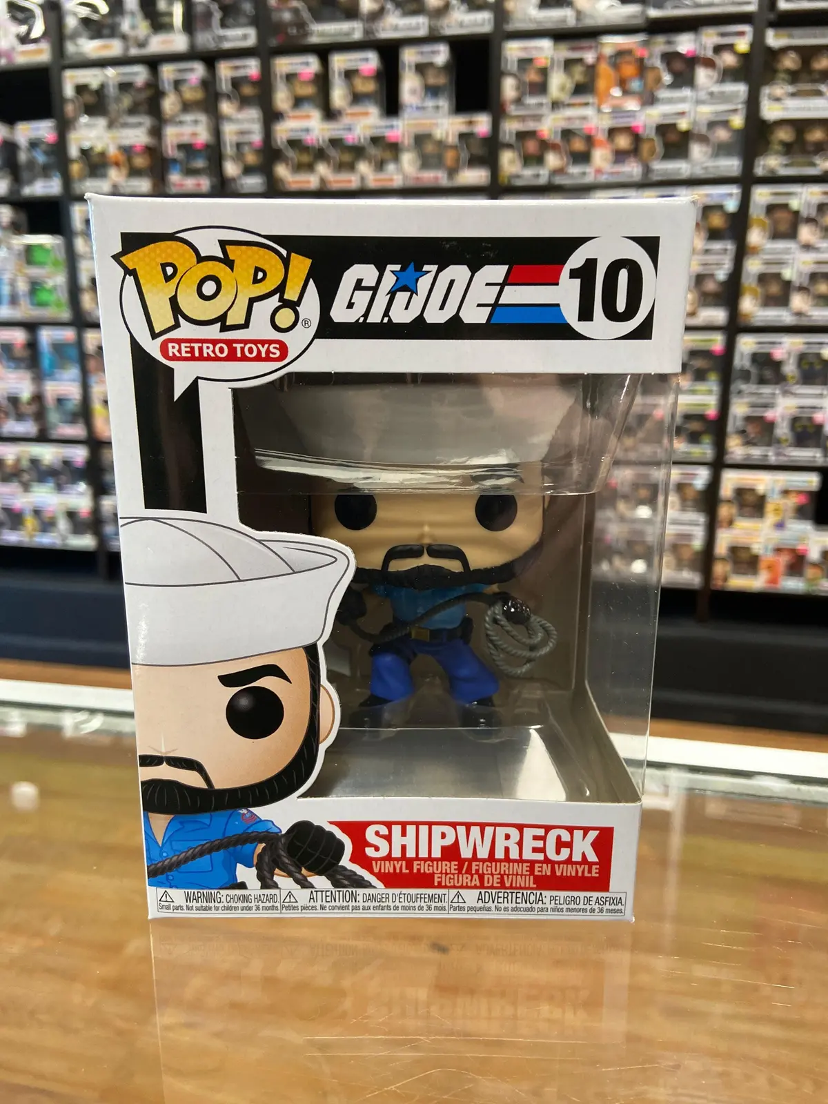 Funko Pop! Retro Toys G.I.Joe Shipwreck #10 1