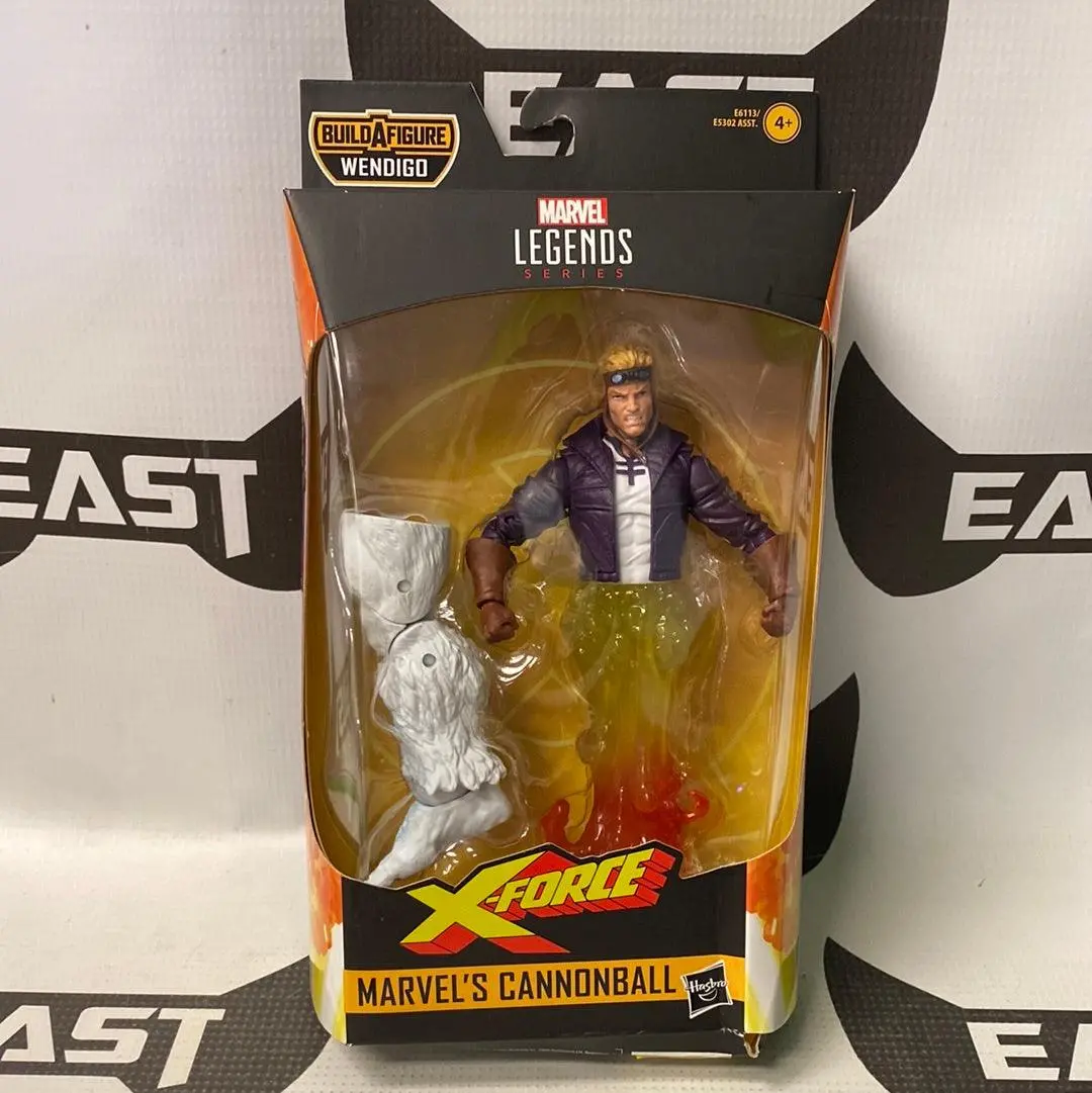 Hasbro Marvel Legends Series X-Force Cannonball Wendigo Baf Wave 1