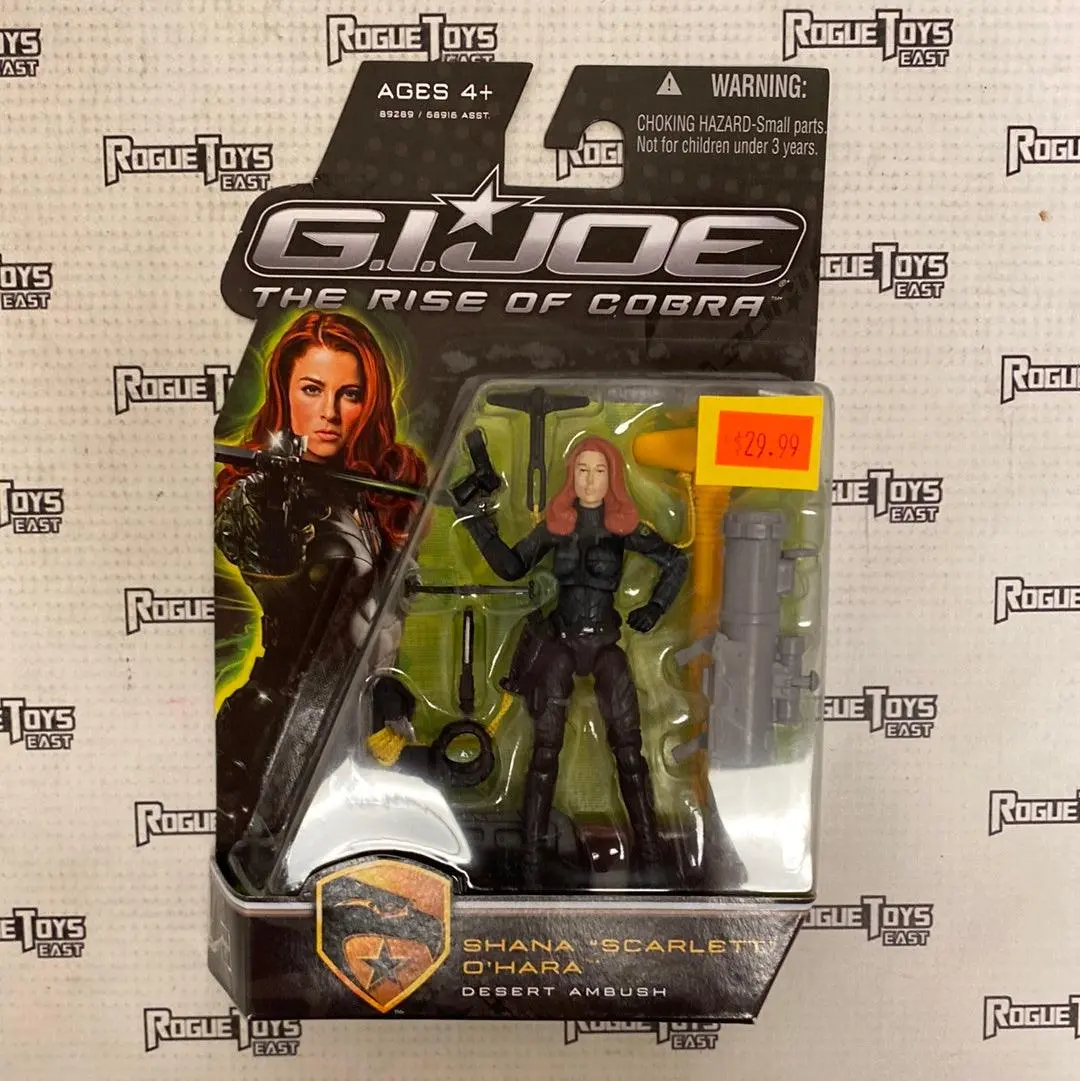 Hasbro 2009 Gi Joe: The Rise Of Cobra Shana “Scarlett” O’Hara 1