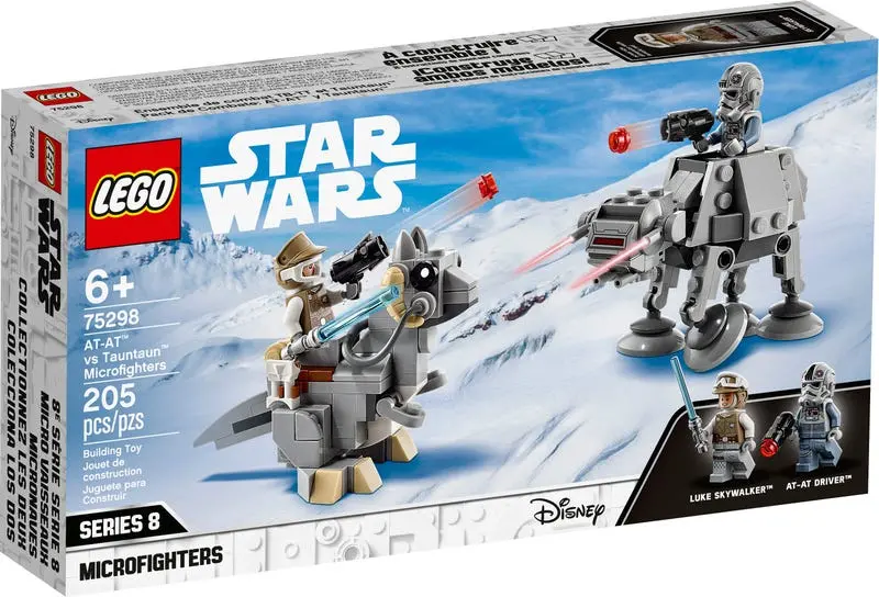 Lego Star Wars: Empire Strikes Back - At-At Vs Tuantuan Microfighters (75298) Retired Building Toys 1