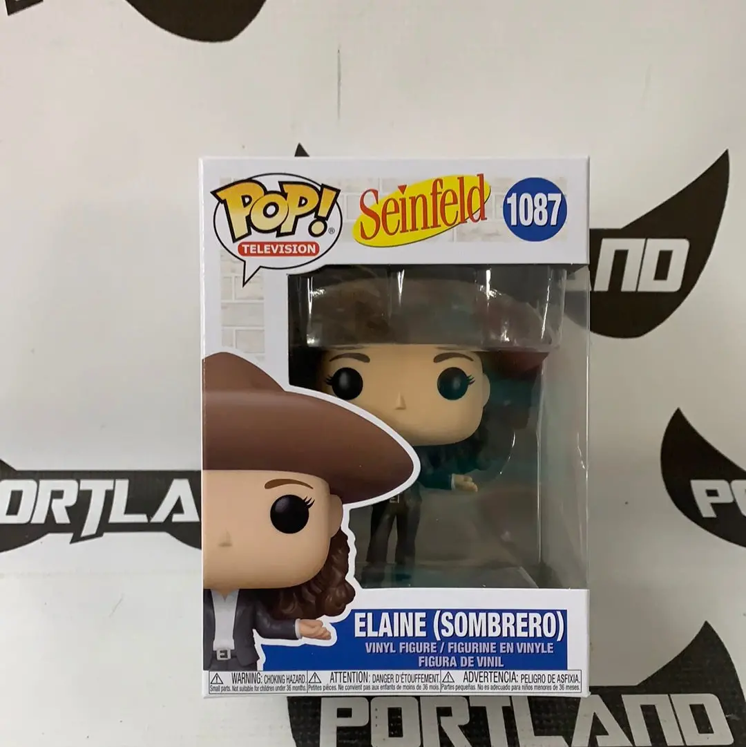 Funko Pop! Television Seinfeld Elaine (Sombrero) #1087 1
