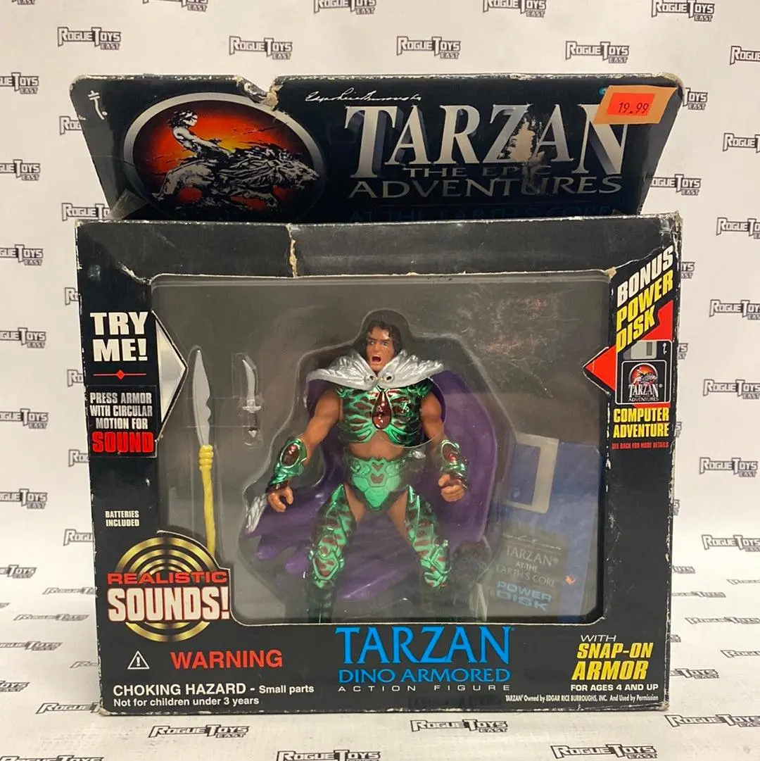 Trendmasters Tarzan The Epic Adventures At The Earth’S Core Tarzan Dino Armored 1