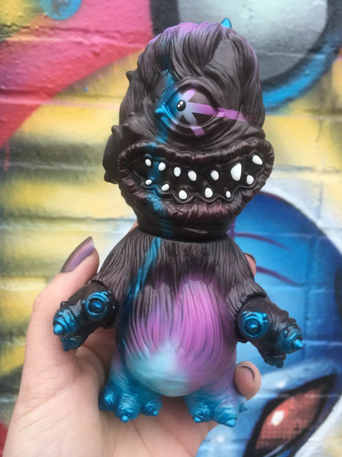Rowlii: Eggplant Delight One Off By Phobia Toys 1