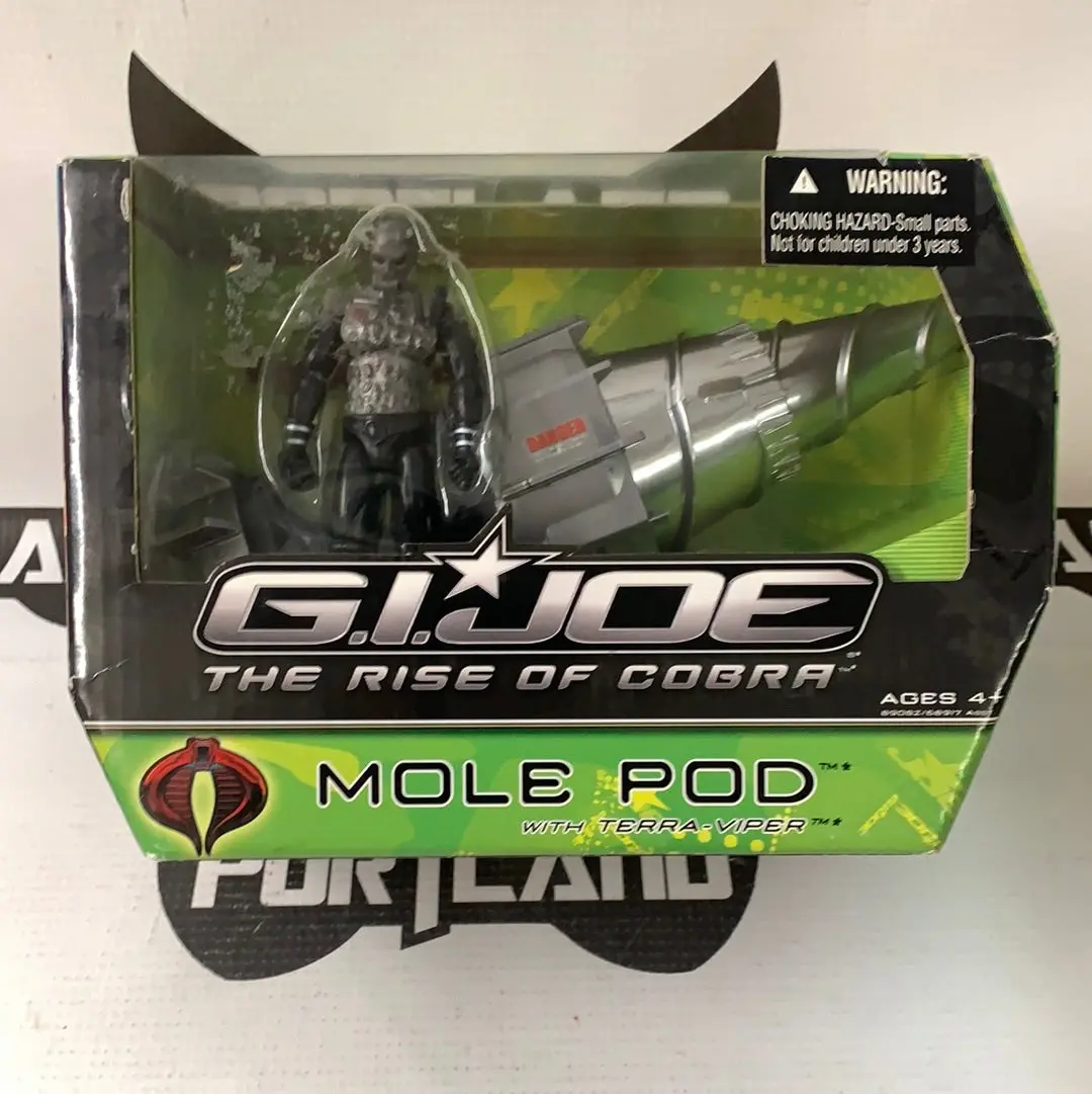 Gi Joe Rise Of Cobra Mole Pod With Terra Viper 1