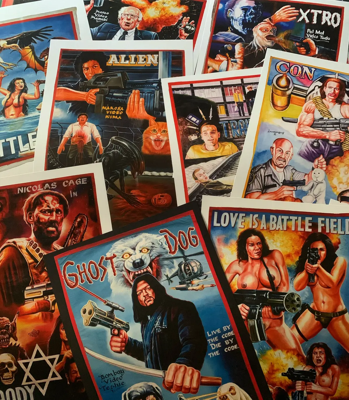 Grab Bag - 5 Random Action Prints 1