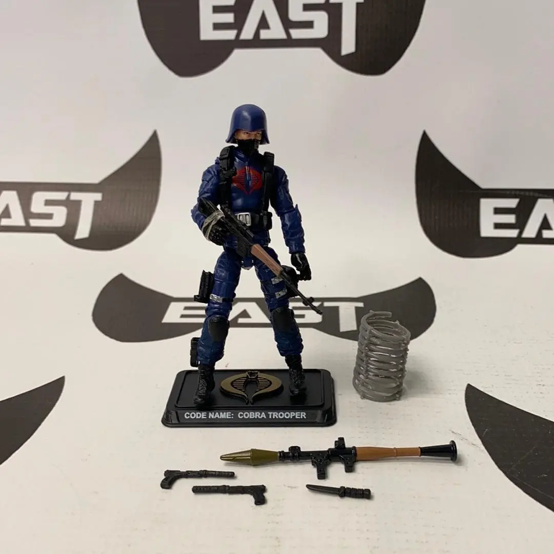 Hasbro Gi Joe 50Th Anniversary Cobra Trooper Blue Shirt Loose 1