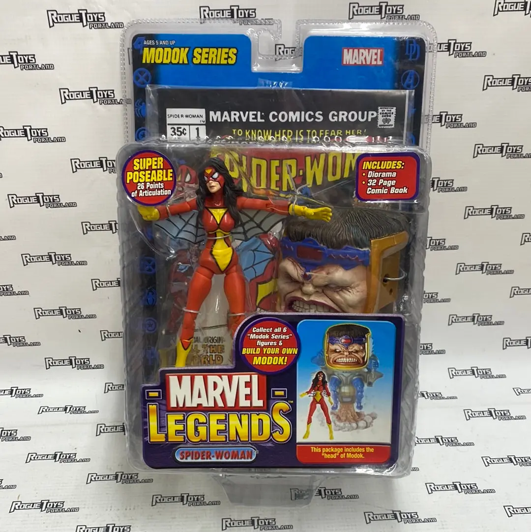 Toy Biz Marvel Legends Modok Series Spider-Woman Po 1