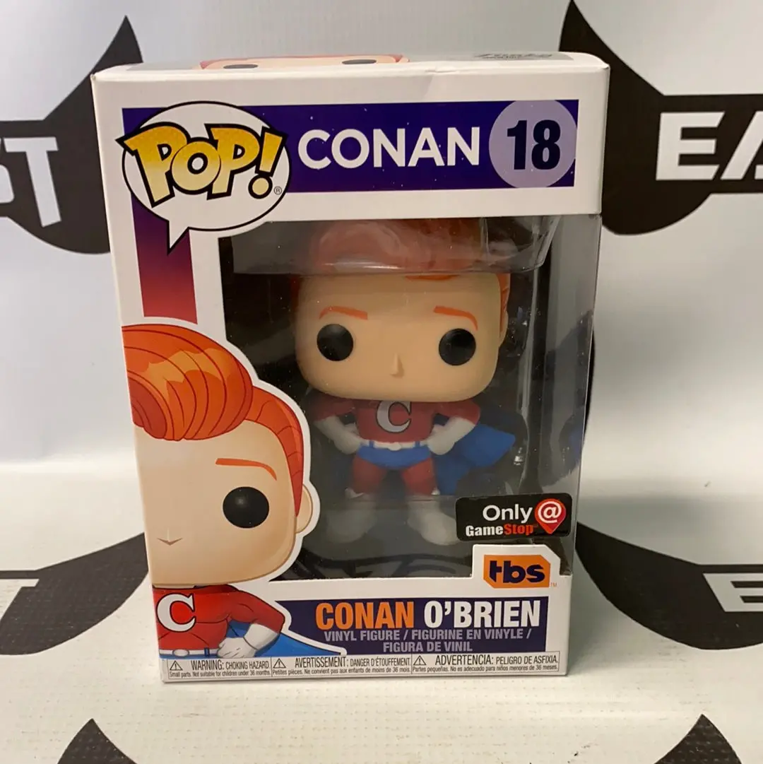Funko Pop! Television Conan O’Brien Super Conan #18 (Gs) 1