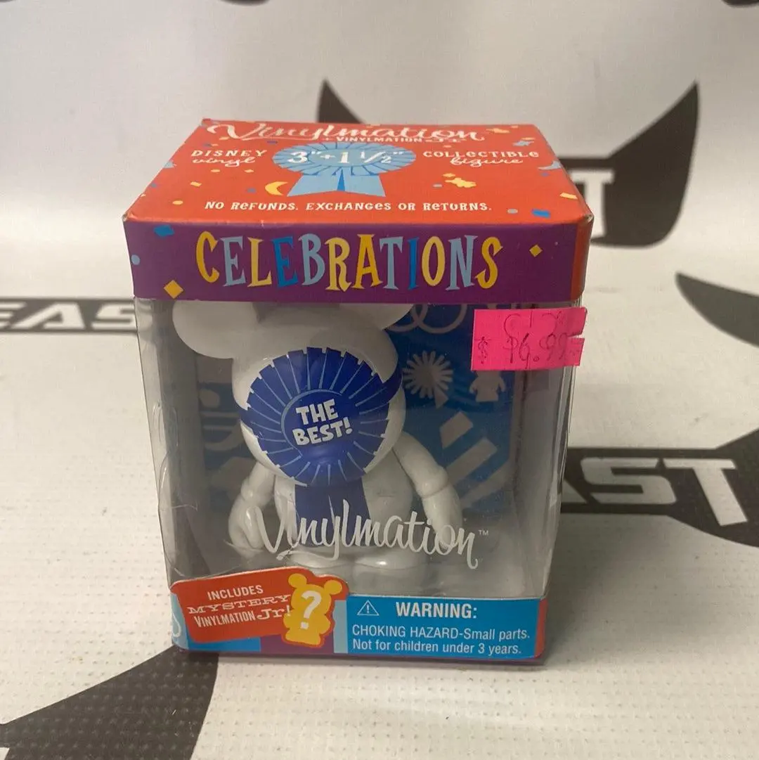 Disney Parks- Vinylmation Celebrations Blue Ribbon 1