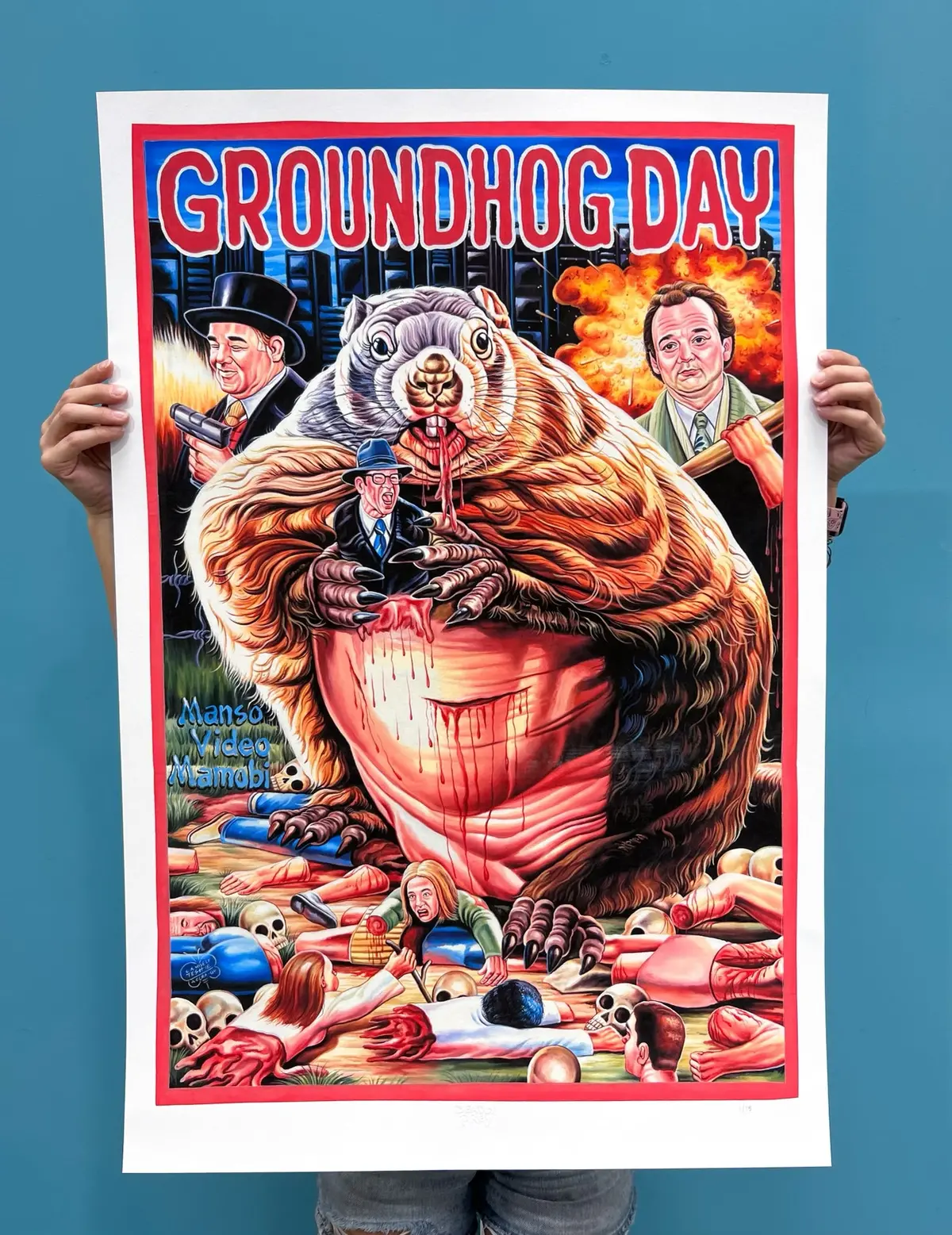 Groundhog Day - Limited Edition Archival Giclée Print From Static Medium By C.A. Wisely 1