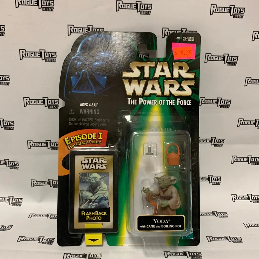 Hasbro - Star Wars Power Of The Force - Yoda With Cane And Boiling Pot 1