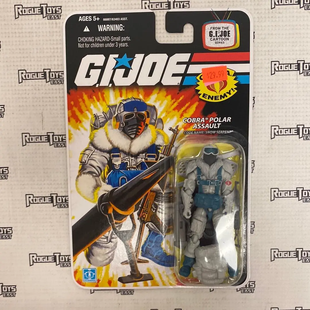 Hasbro 2008 Gi Joe Cartoon Series Cobra Enemy Cobra Polar Assault 1