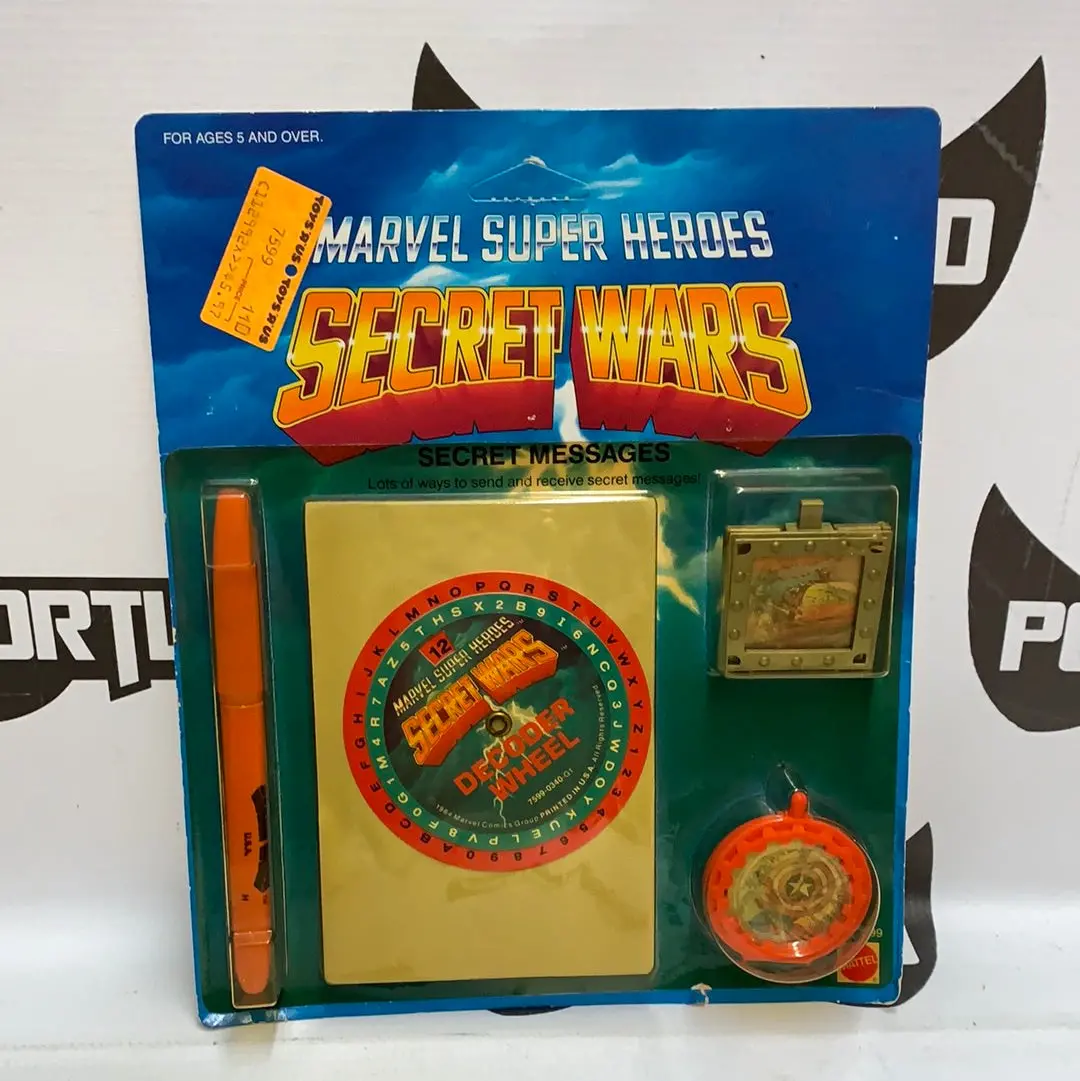 Vintage Marvel Super Heroes Secret Wars Secret Messages 1