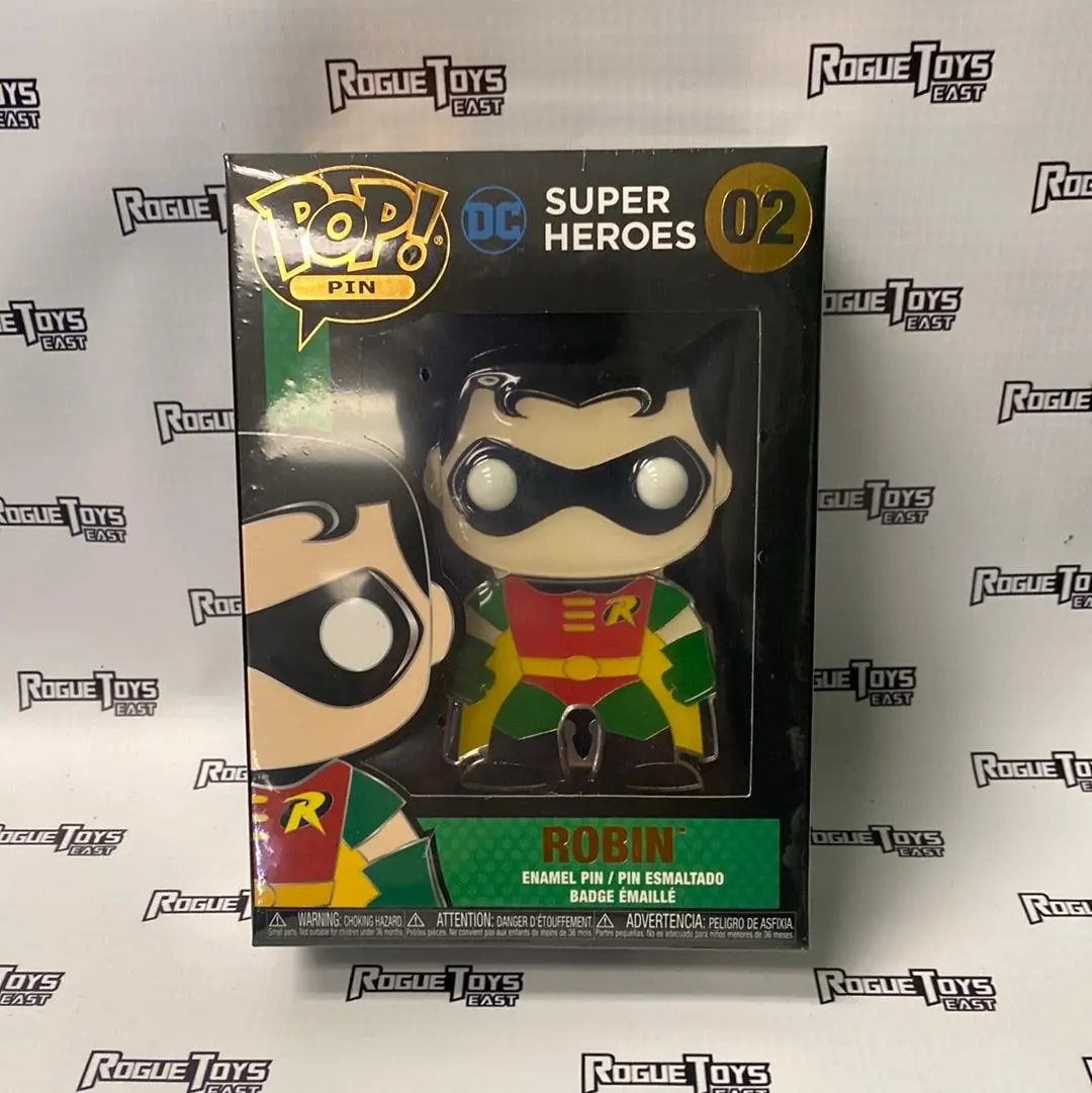 Funko Pop! Pin Dc Superheroes- Robin 02 1