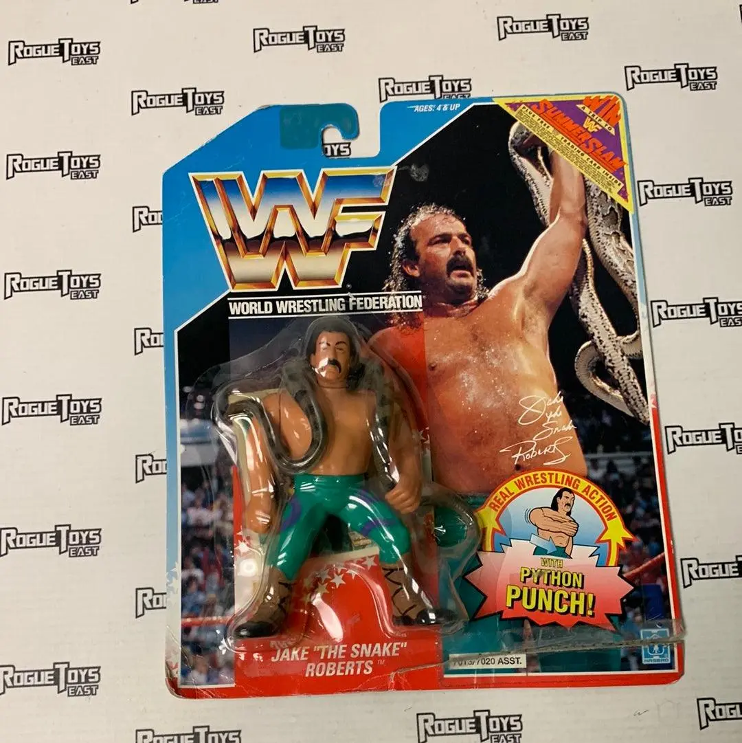 Hasbro Wwf Series 1 Jake "The Snake" Roberts With Python Punch! 1