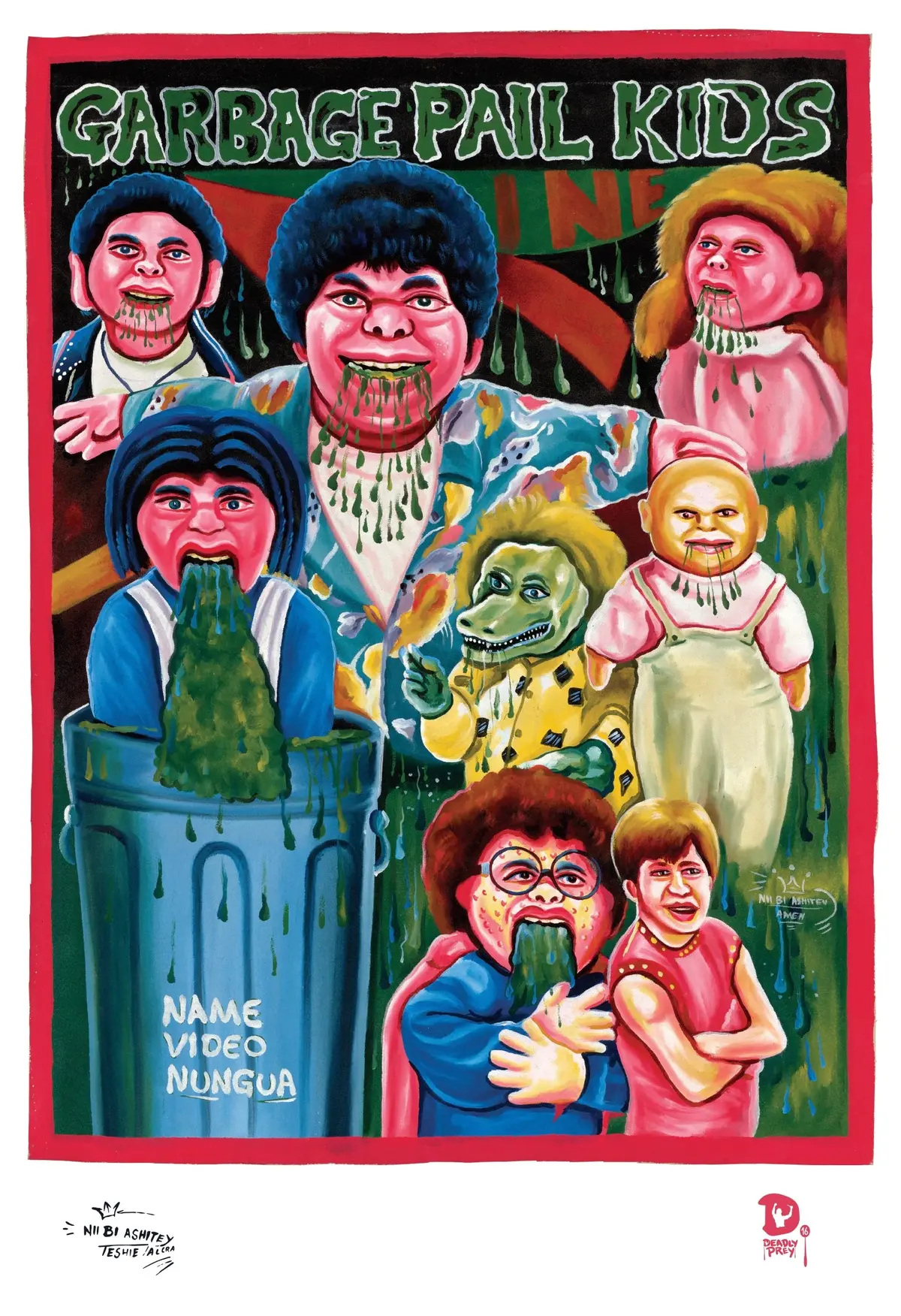 Garbage Pail Kids (High Quality Print) - Nii Bi Ashitey 1