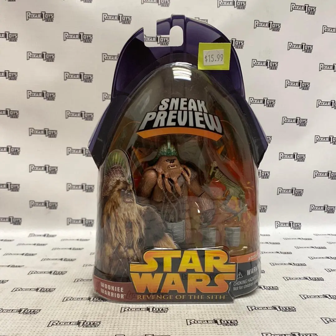 Hasbro Star Wars: Revenge Of The Sith Sneak Preview Wookiee Warrior 1