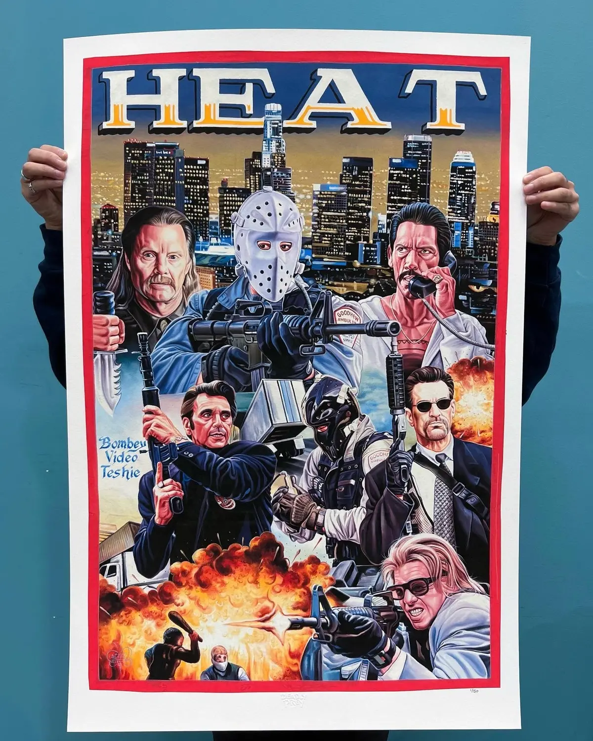 Heat - Archival Giclée Print From Static Medium By C.A. Wisely (Artist’S Proof) 1