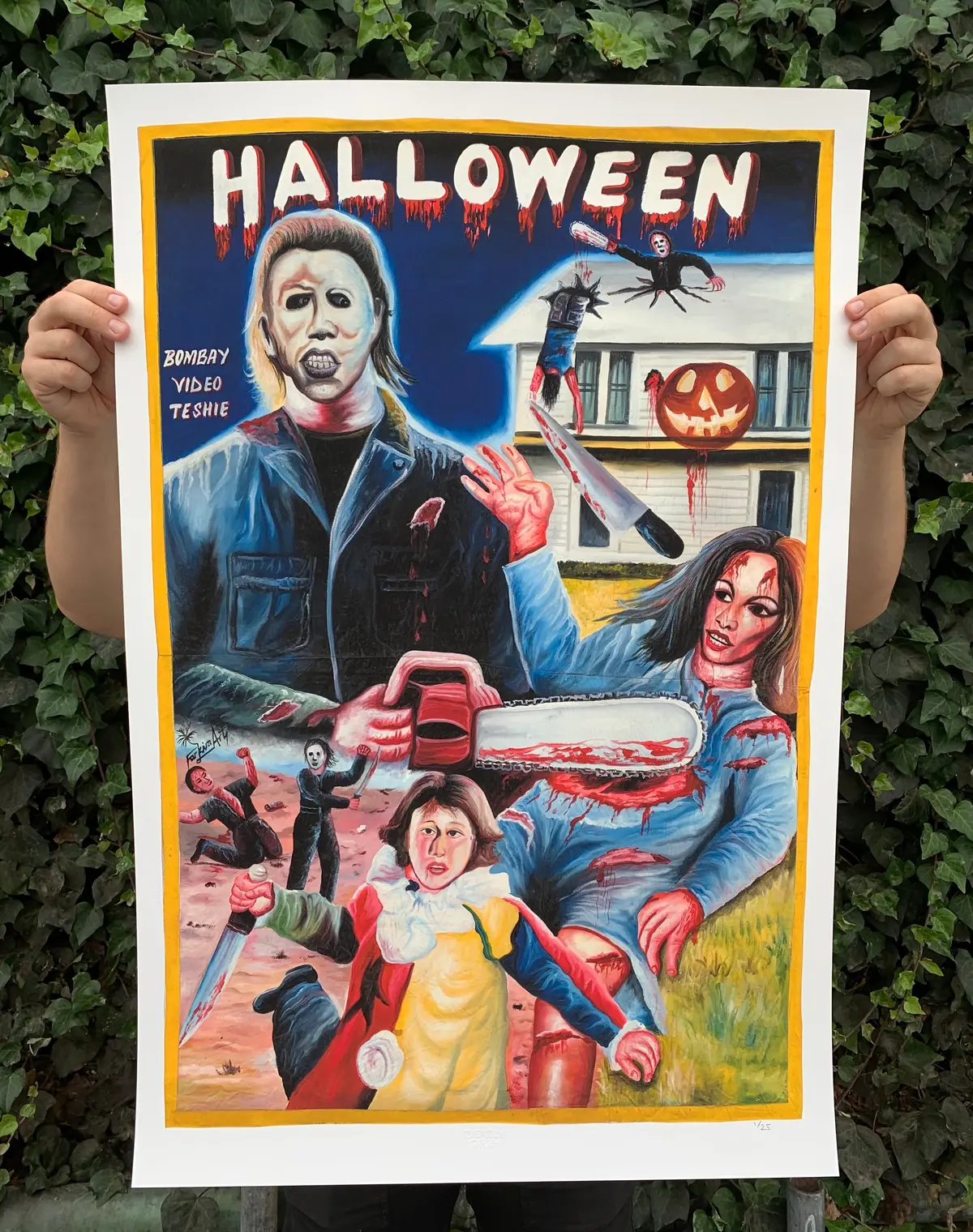 Halloween - Limited Edition Archival Giclée Print From Static Medium By Farkira 1