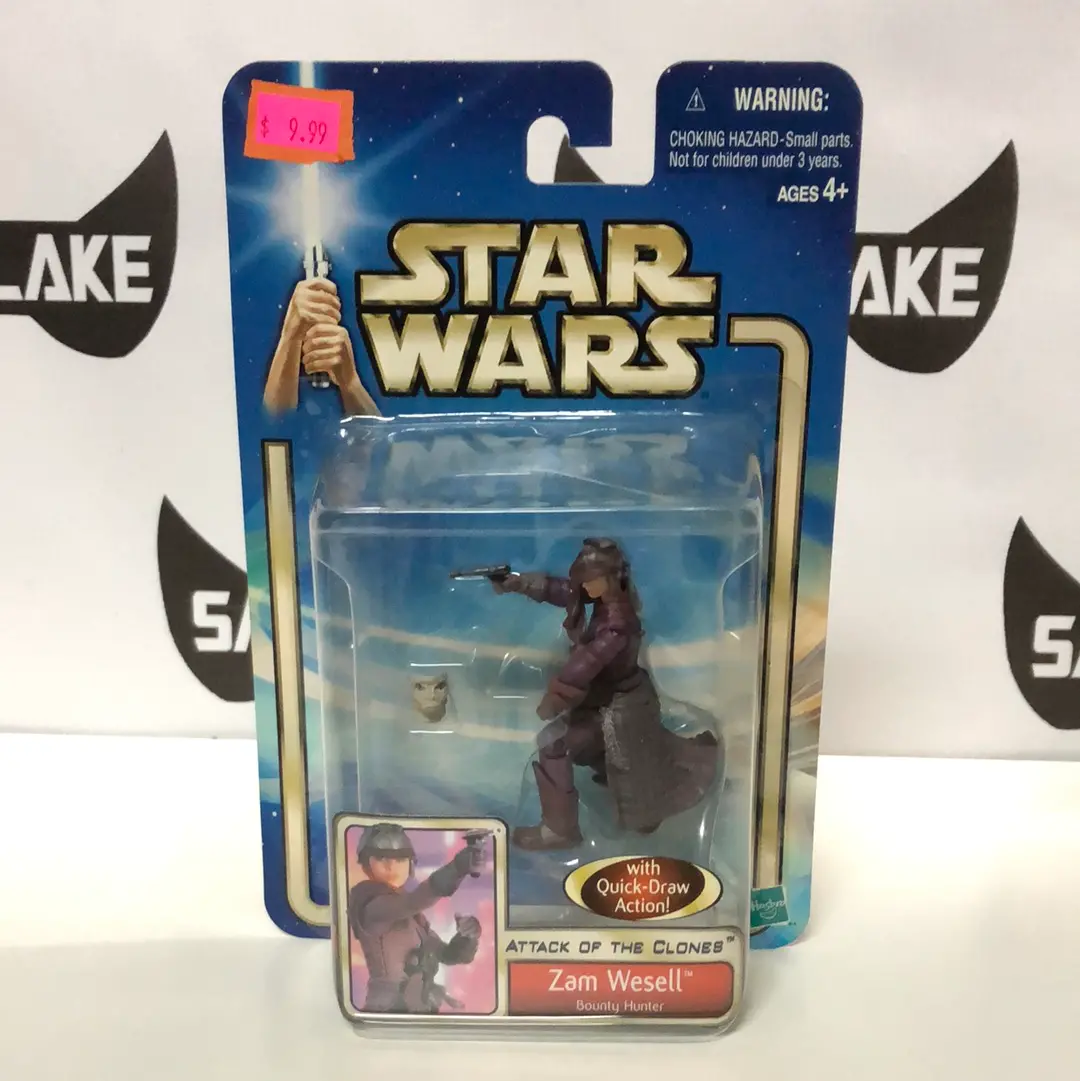 Hasbro Star Wars Attack Of The Clones Zam Wesell 1