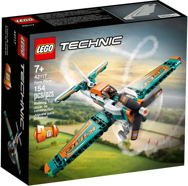 Lego Technic 2In1 - Race Plane (42117) Retired Building Toy Low Stock 1