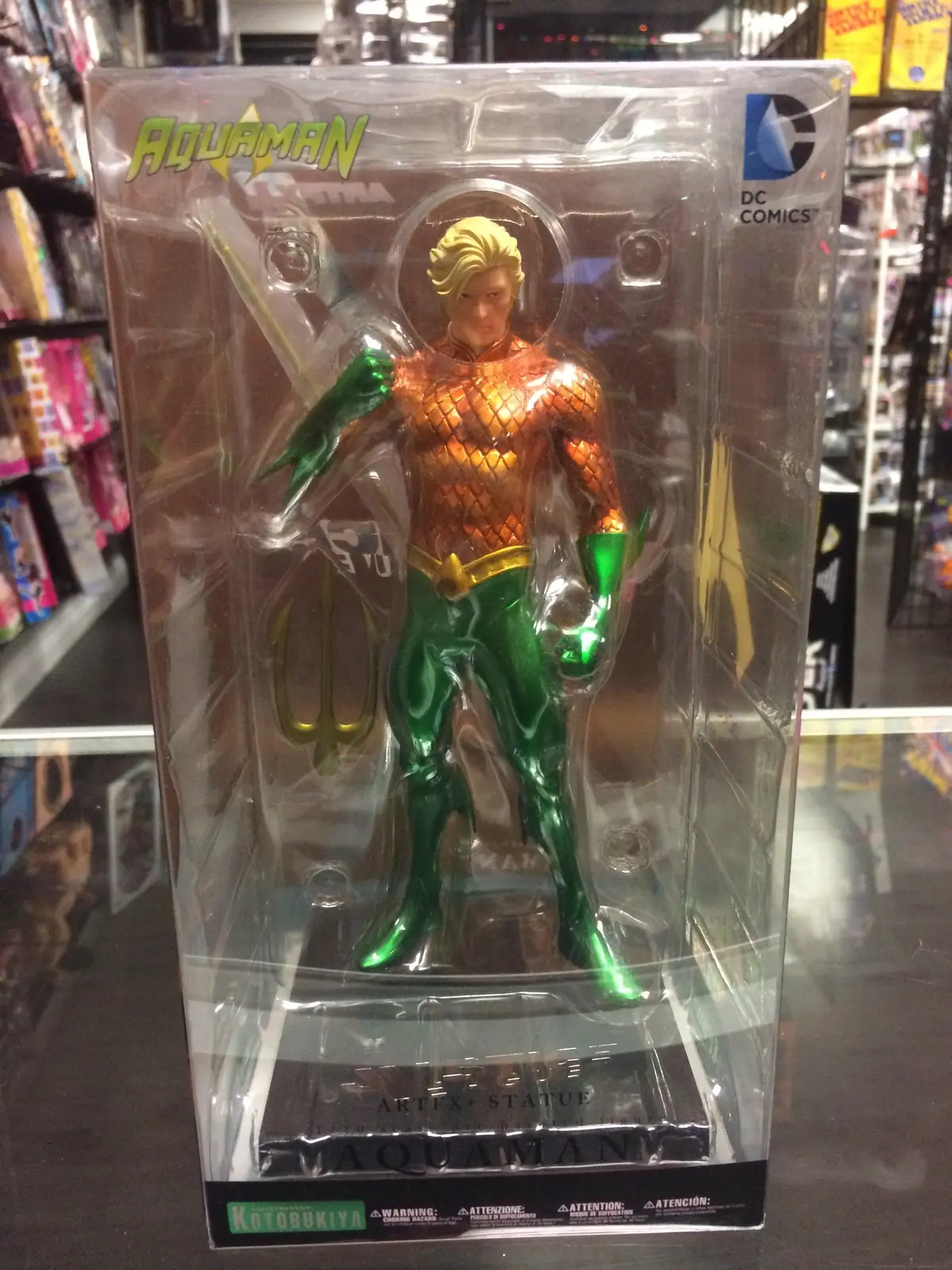 D.C Comics Artfx Plus Aquaman Kotobukiya 1/10 Scale 1