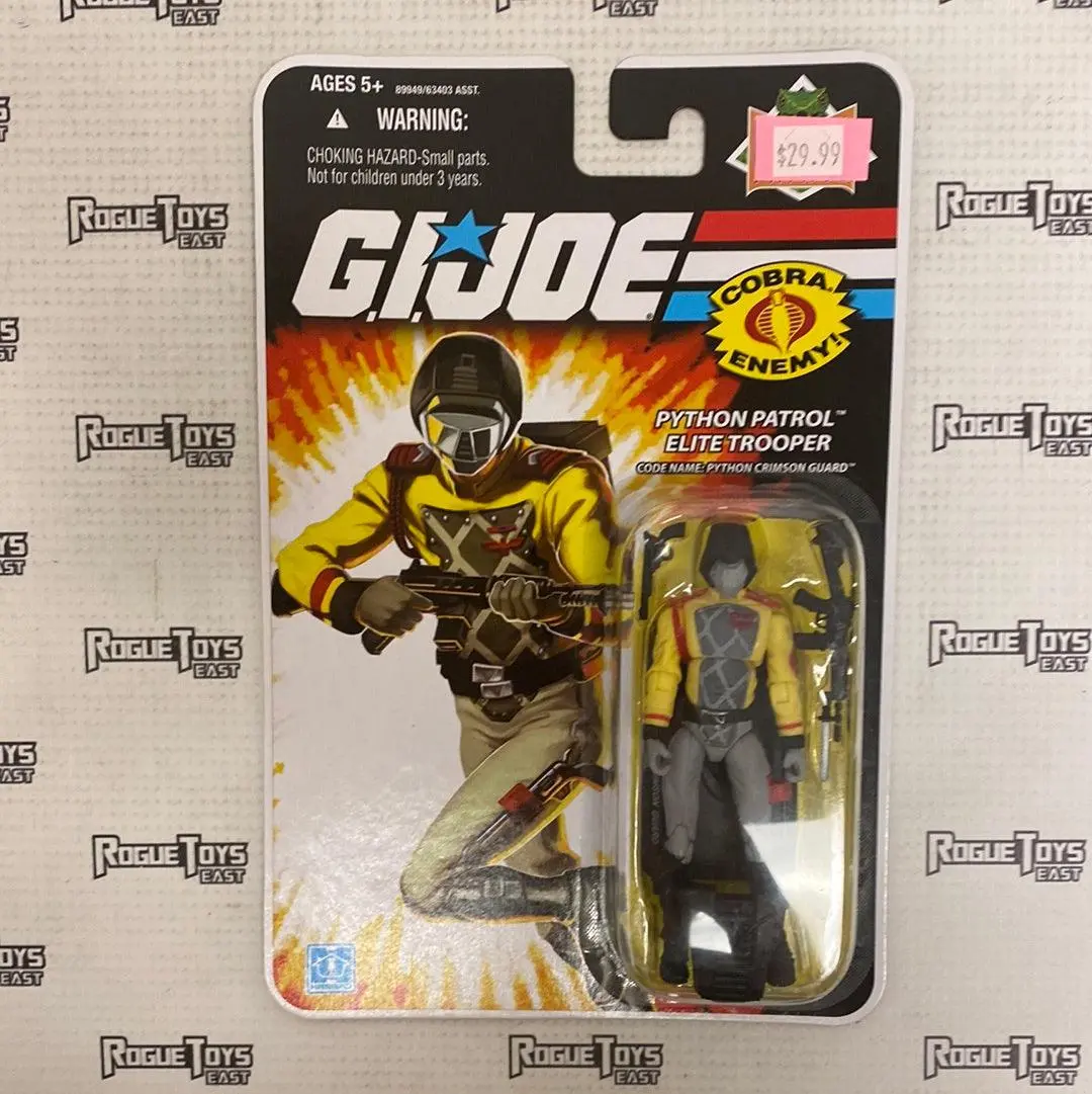 Hasbro 2008 Gi Joe Python Patrol Cobra Enemy! Python Crimson Guard 1