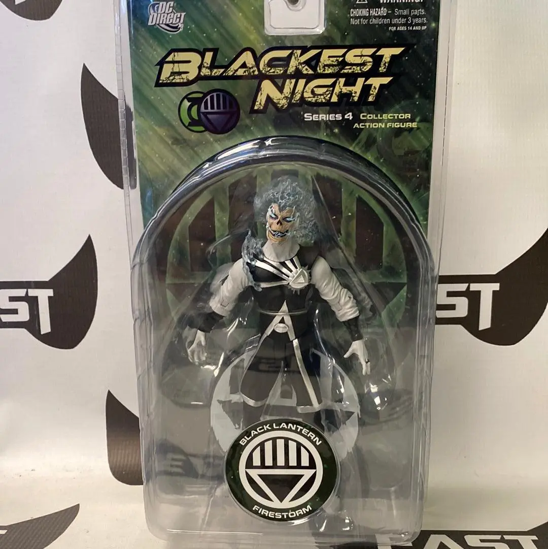 Dc Direct Blackest Night Series 4 Black Lantern Firestorm 1