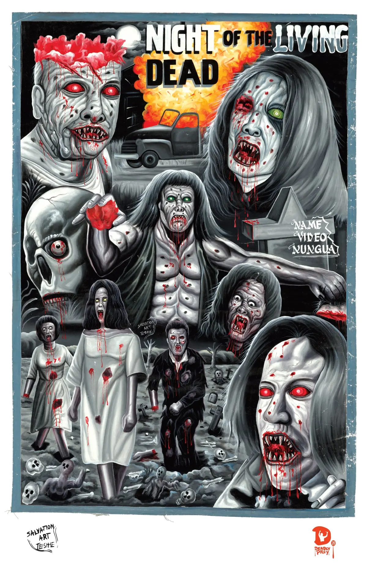 Night Of The Living Dead (High Quality Print) - Salvation 1