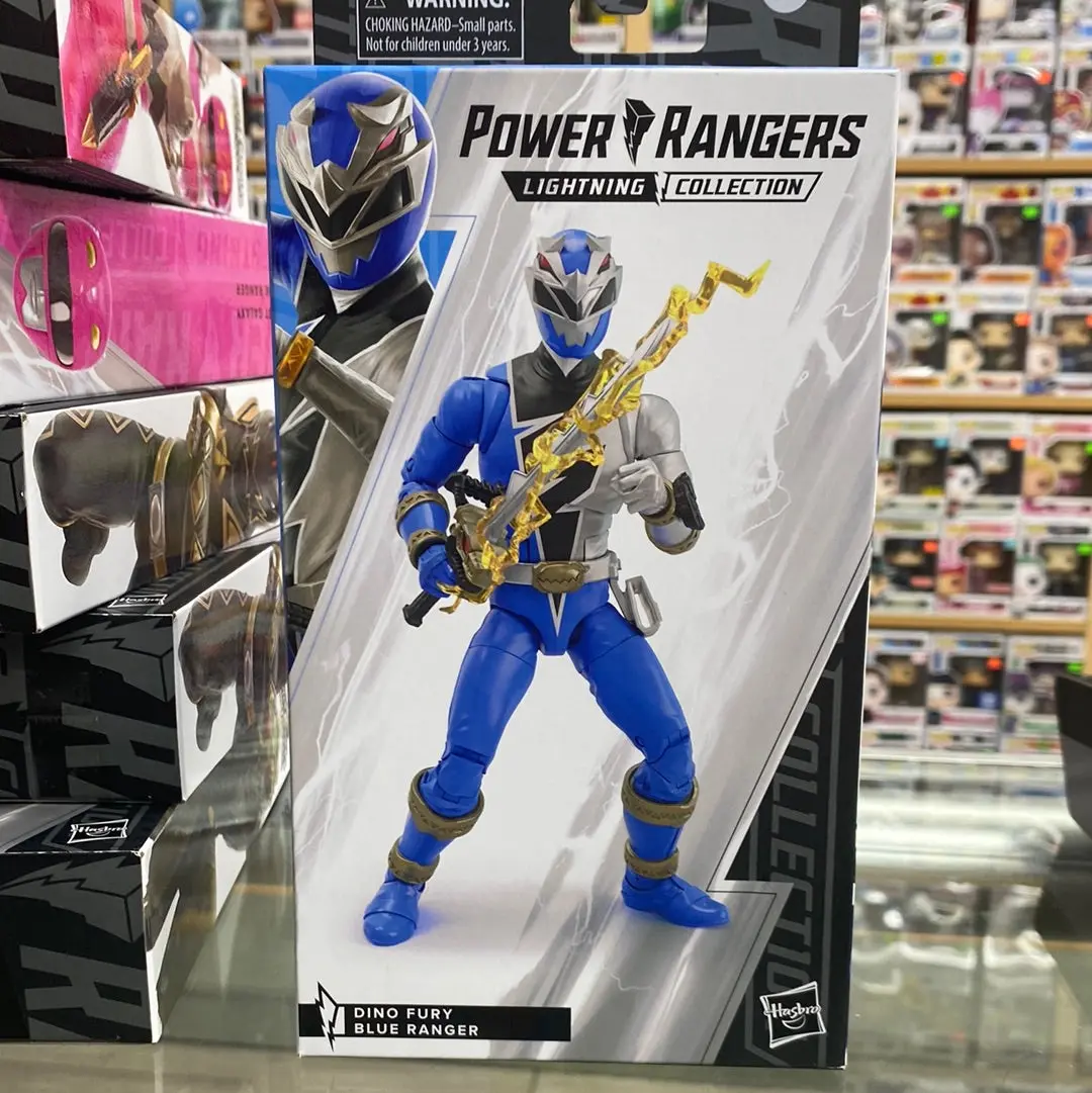 Hasbro Power Rangers Dino Fury Blue Ranger 1