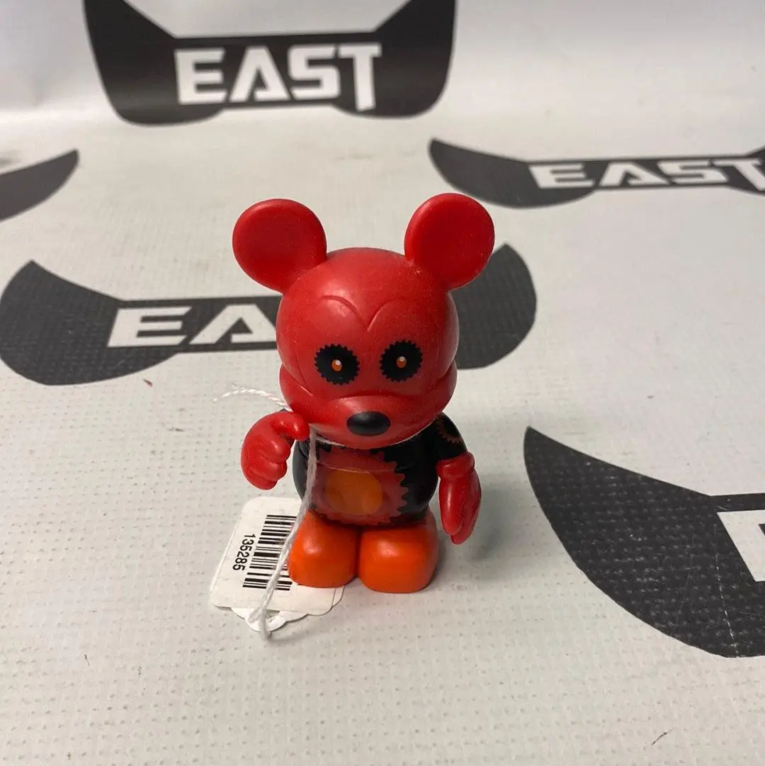 Disney Vinylmation- Urban Series Red/Black Gears Bear 1