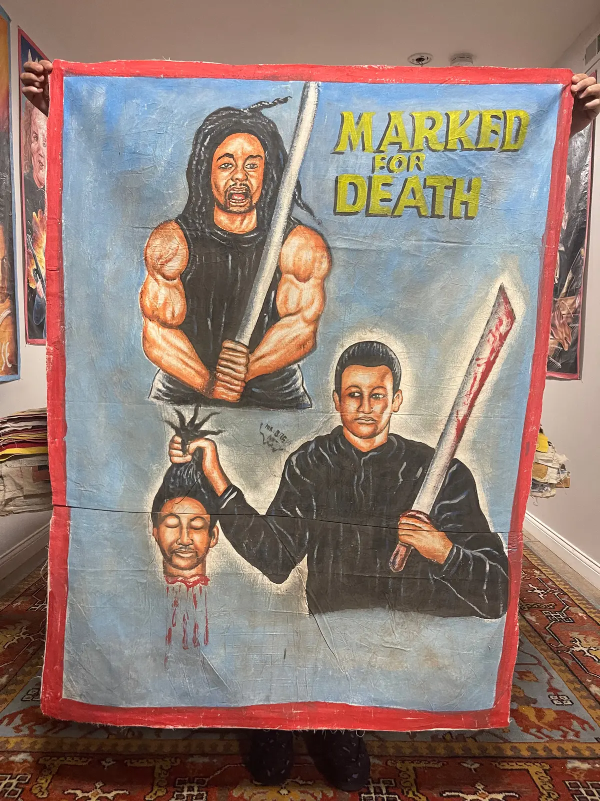 Marked For Death - Original Painting By Mr. Brew 1