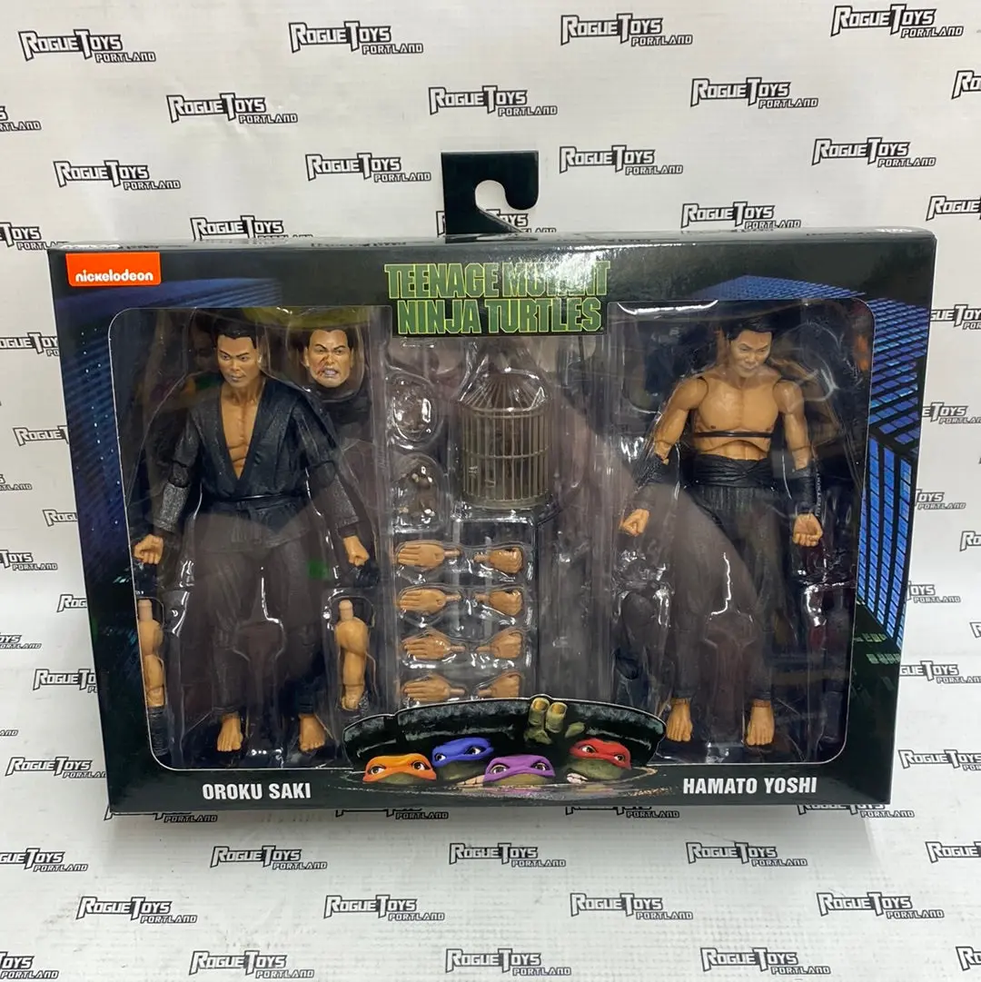 Neca Tmnt 1990 Oroku Saki Vs Hamato Yoshi 1