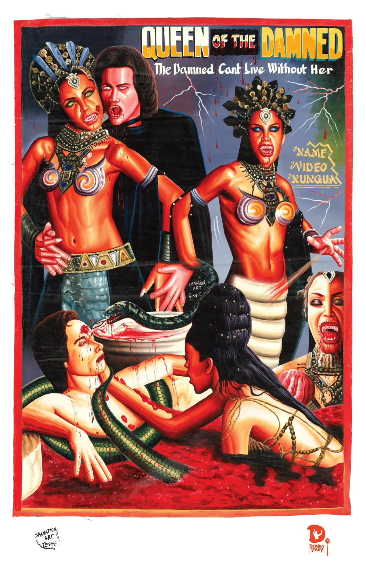 Queen Of The Damned (High Quality Print) - Salvation 1