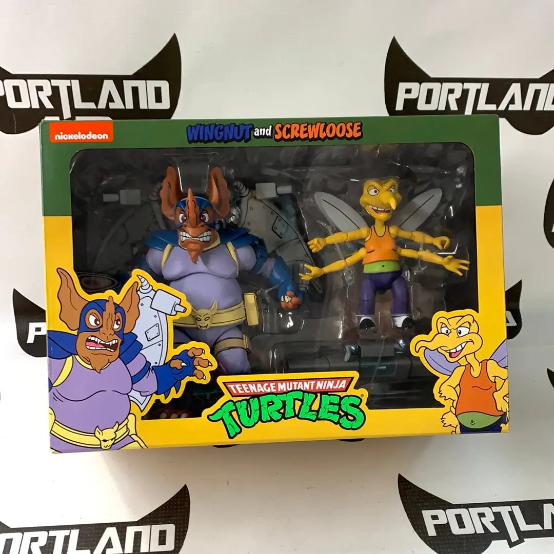 Neca Tmnt Wingnut & Screwloose 1