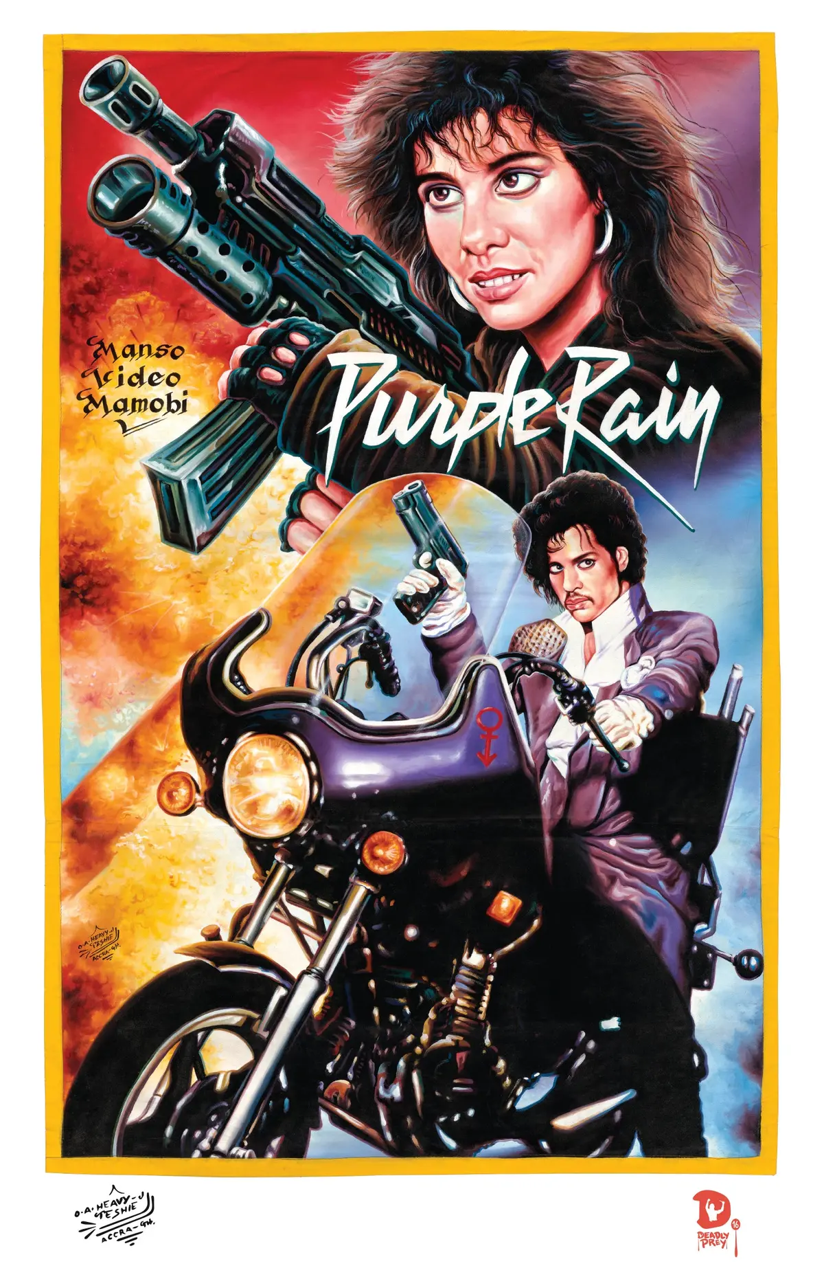 Purple Rain (High Quality Print) - Heavy J 1
