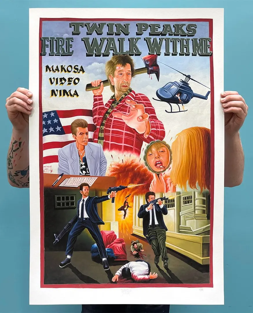 Twin Peaks: Fire Walk With Me - Limited Edition Archival Giclée Print From Static Medium By Mr. Nana Agyq 1
