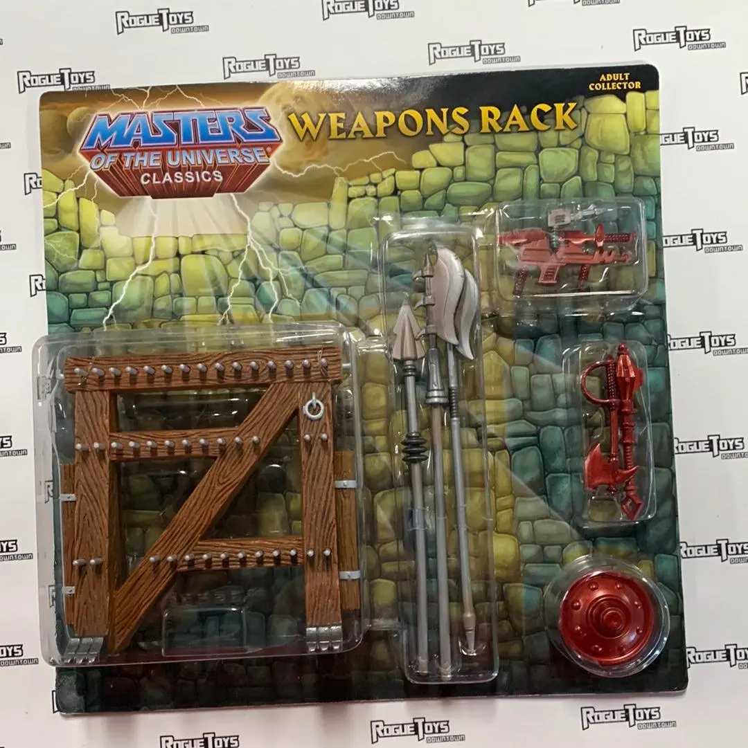 Mattel Masters Of The Universe Classics Weapons Rack 1
