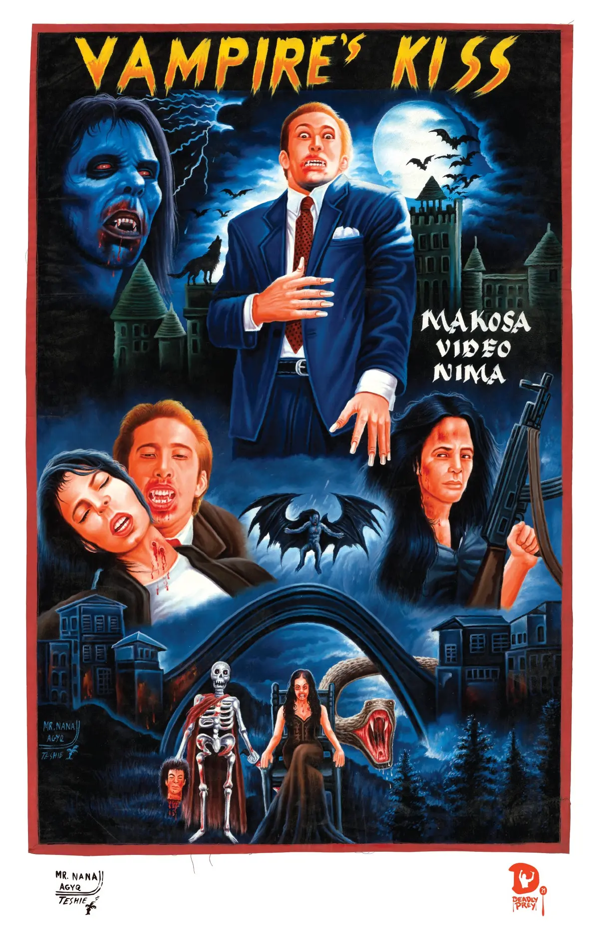 Vampire’S Kiss (High Quality Print) - Mr. Nana Agyq 1