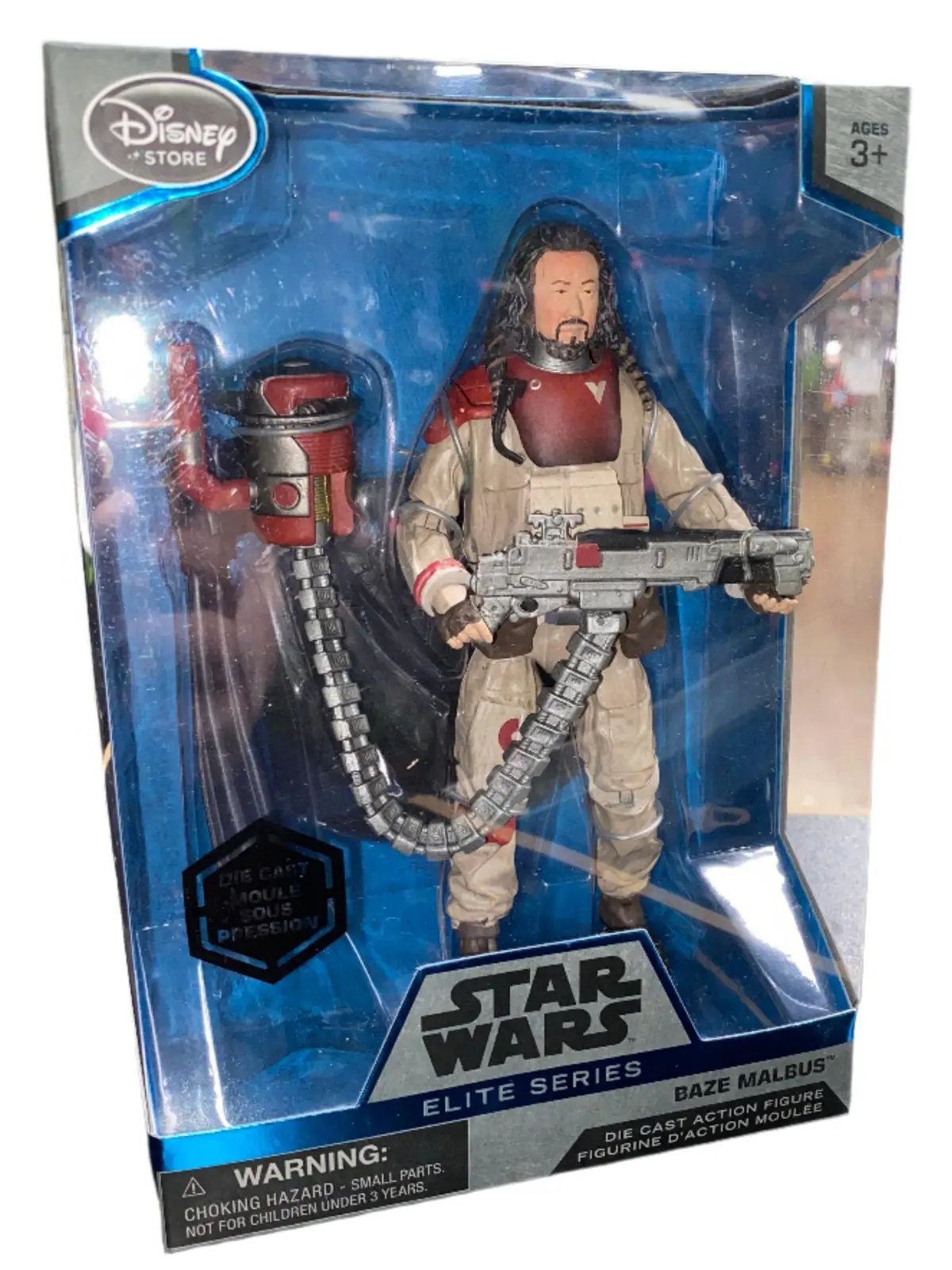 Disney Store Star Wars Elite Series Die Cast Action Figure Baze Malbus 1