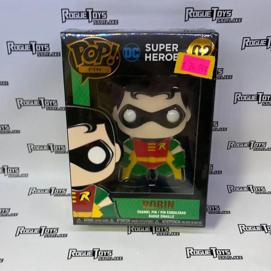 Funko Pop Pin 02 Dc Super Heros Robin 1